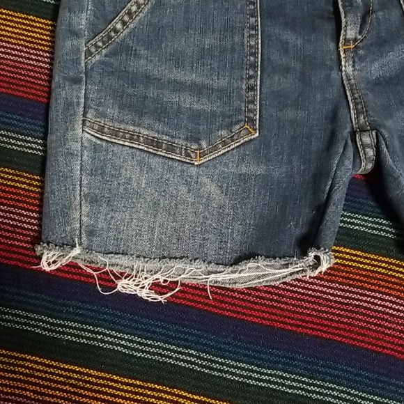 Free People Classic Blue Jean Shorts - Picture 2 of 13